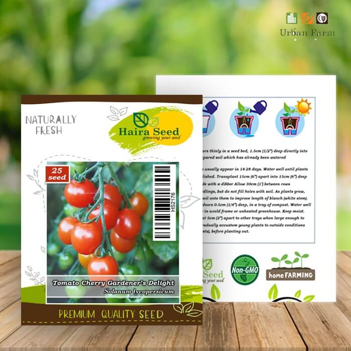 Benih Bibit Tomat Cherry Gardeners Delight Haira Seed 1